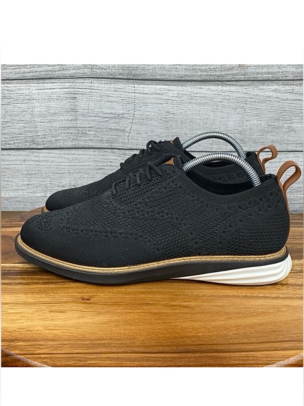 Cole Haan Grand Evolution Stitchlite Oxford Black Shoe C32152 Men’s Size 8.5